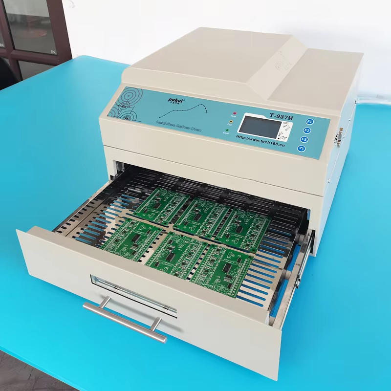 Infrared Bga Rework Station - Desktop Reflow Soldering Oven T-937M Infrared