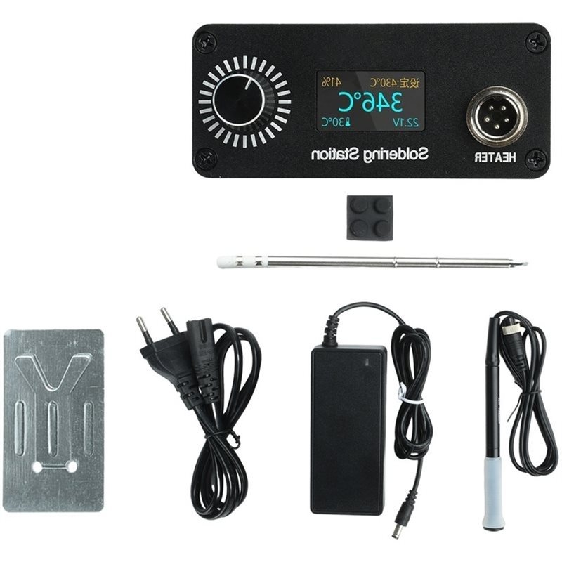 【A56X】T12 Portable Mini Digita - T12 Soldering Station Oled ulasan dan harga
