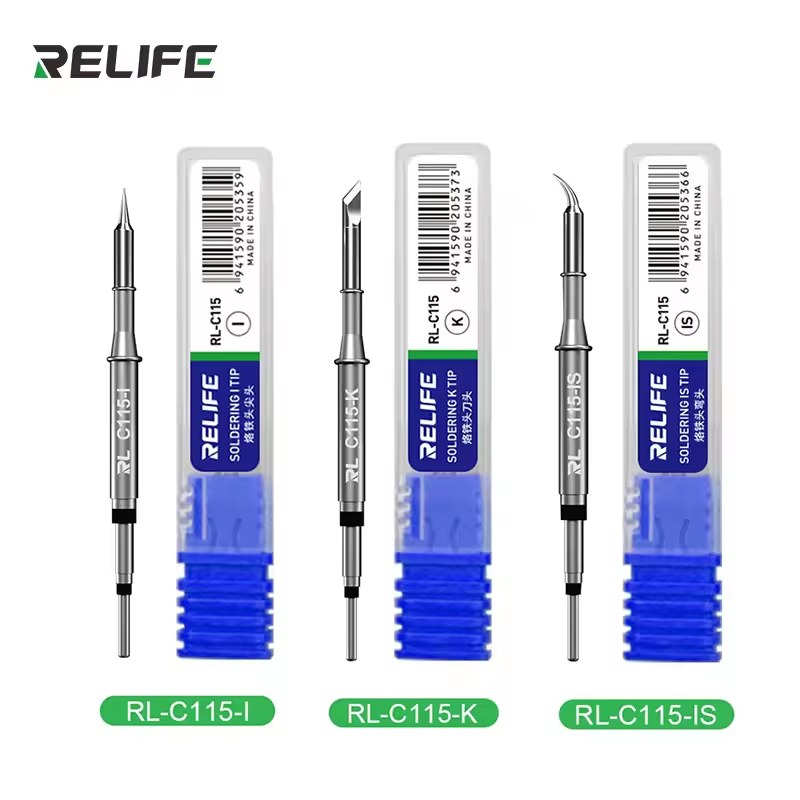RELIFE C115-K/I/IS Nano-level  - C115 Nano Soldering Iron Station ulasan dan harga