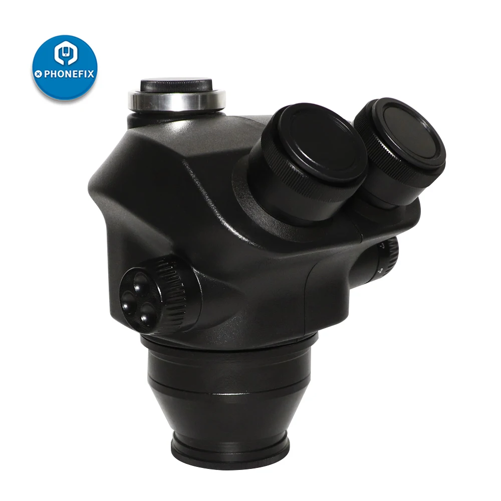 2020 Black 3.5X-90X 7X-45X Tri - Trinocular Stereo Microscope 7X-45X ulasan dan harga