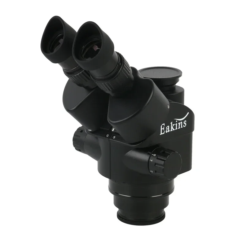 Black 3.5X 90X 7X-45X Simul-Fo - Trinocular Stereo Microscope 7X-45X ulasan dan harga
