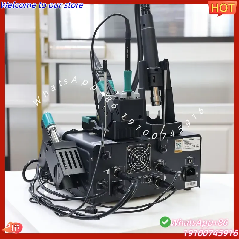 2026 YIHUA-948D IV 5-in-1 Sold - Desoldering Pump Electric Vacuum Station ulasan dan harga