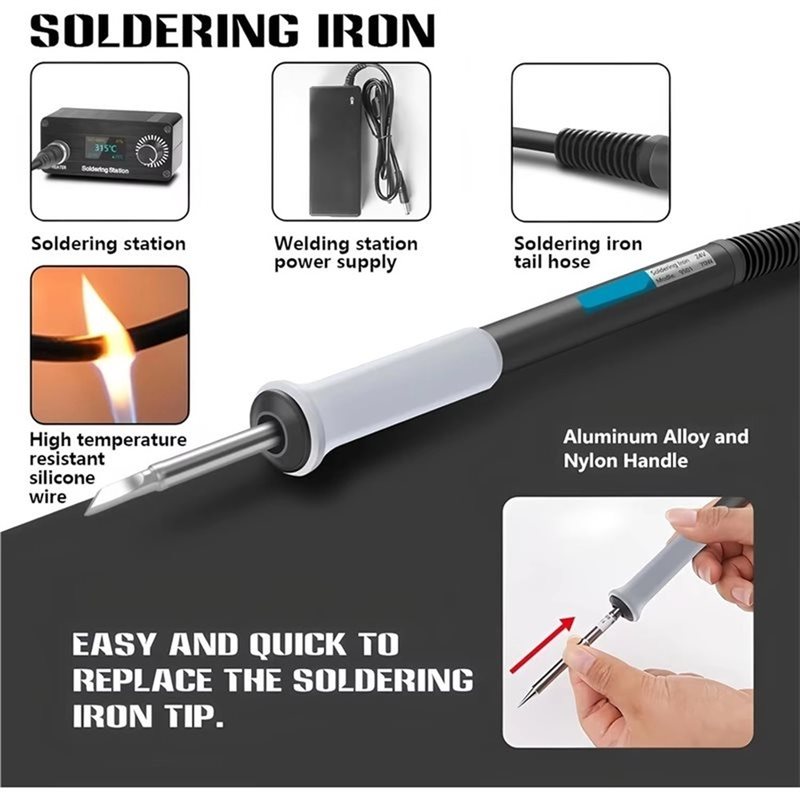 B03C-T12 Digital Soldering Sta - T12 Soldering Station Oled ulasan dan harga