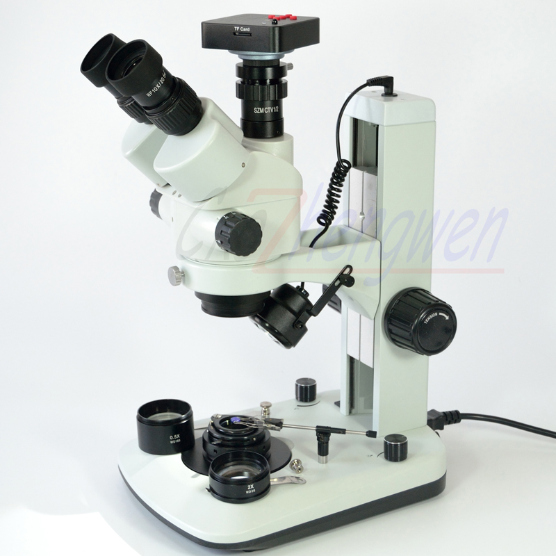 FYSCOPE 3.5X-90X 7X-45X Advanc - Trinocular Stereo Microscope 7X-45X ulasan dan harga